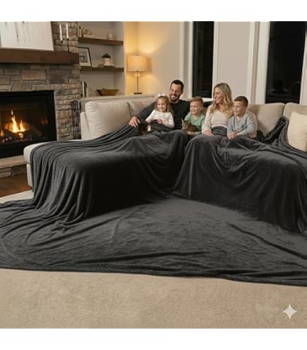 ケボズ　KEBOZ 　LARGE BLANKET　完売品 Big Oversized Blanket 120x120 Inches, Extra Soft, Lightweight